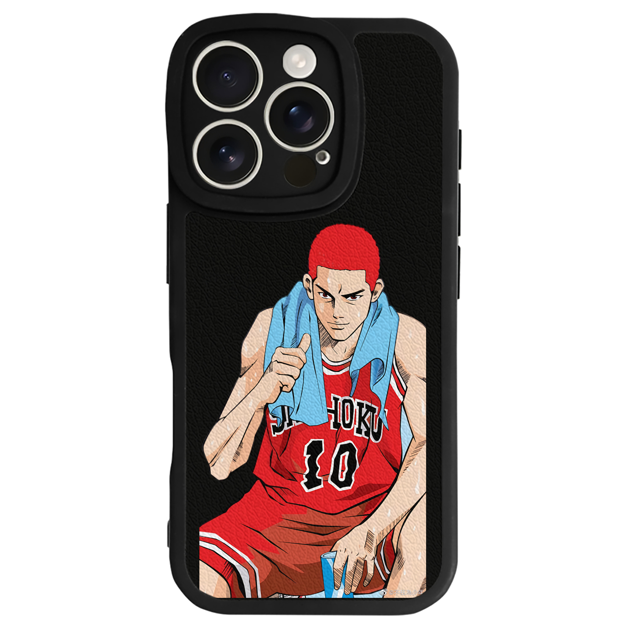 （画像用） SLAM DUNK／スラムダンク 【iPhone 16シリーズ対応】シリコンスマホケース（レザー調） 材質：シリコン